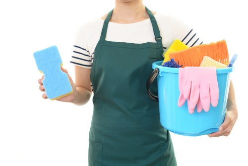 Oven cleaning service for a flat kitchen in Westkensington