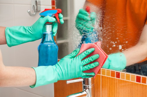 Professional deep cleaning service in a Westkensington home kitchen