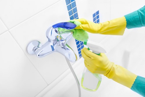 Local upholstery cleaner working in a Westkensington apartment