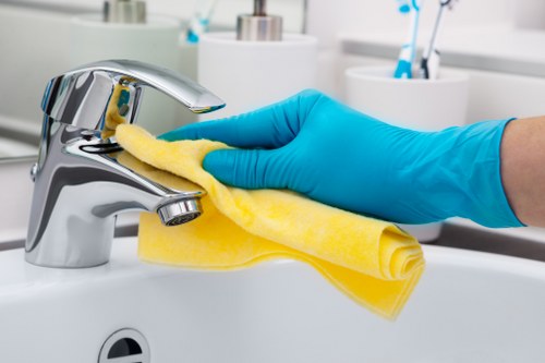 Professional deep cleaning of a kitchen in Westkensington