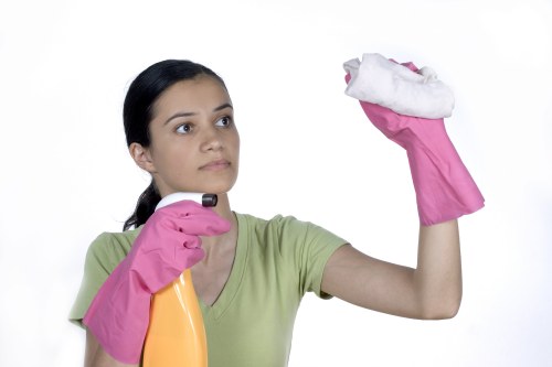 Upholstery cleaning process for a fabric sofa in Westkensington